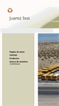 Mobile Screenshot of juarezbus.com